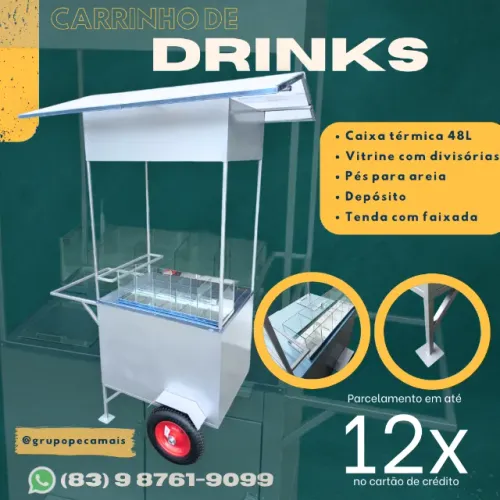 Carrinho de Drinks