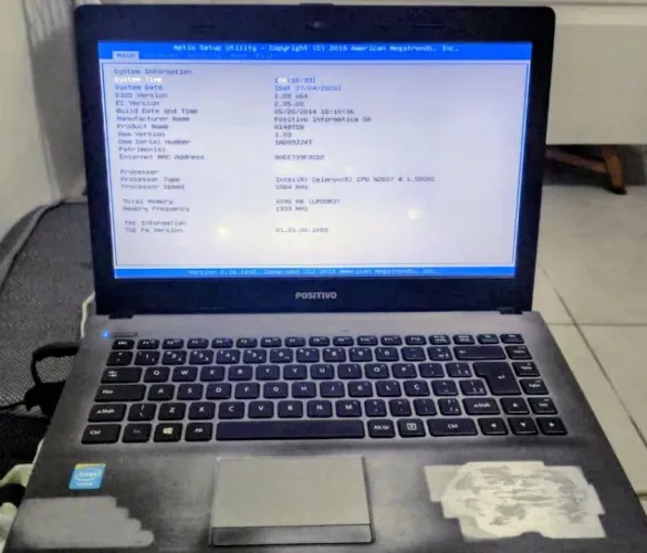 Notebook Positivo