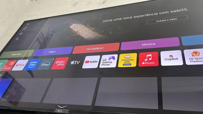 Tv LG 43 polegadas 4K ultra hd