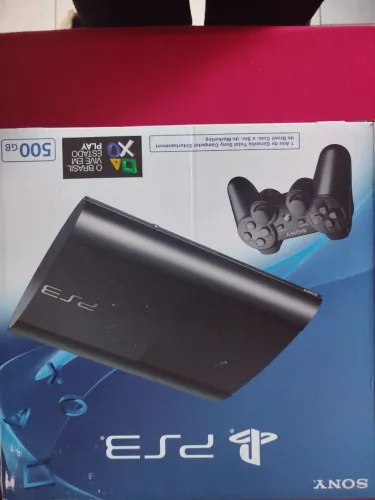 Playstation 3 lacrado de fábrica