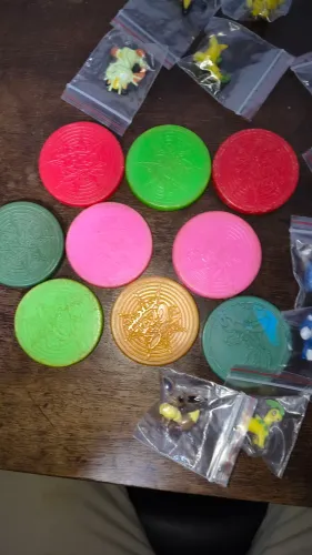 Lote de Master tazos e Pokémon guaraná antártica
