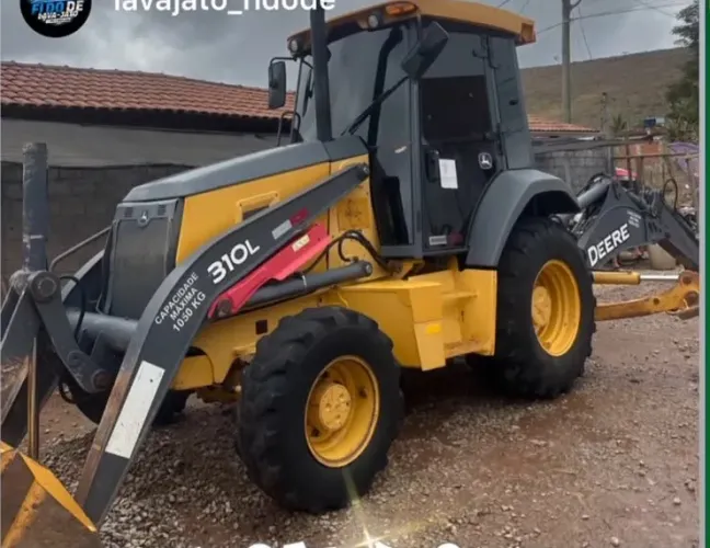 Retroescavadeira jonh deere 310l