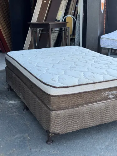 Cama Box com colchão - Entregamos hoje