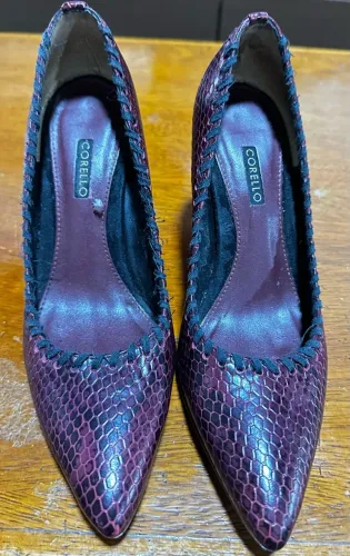 Scarpin Corello Vinho 33