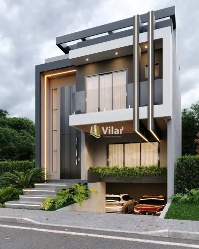 Sobrado com 3 dormitórios à venda, 234 m² por R$ 1.980.000,00 - Costeira - São José dos Pi