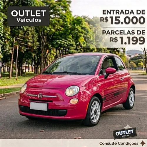 Fiat 500 Cult 1.4 Flex 8V EVO Dualogic 2015