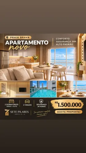 Apartamento novo em Itajaí