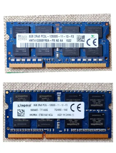 Memória 16gb (2x8) DDR3L Notebook