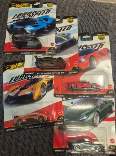  Euro Speed - Hot Wheels Premium - SET Completo 