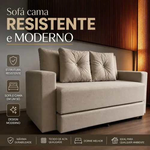 OFERTAÇO SOFÁ CAMA para PEQUENOS ESPAÇOS, novos