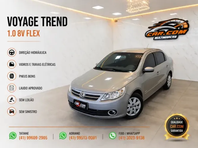 Volkswagen Voyage 1.0/1.0 City MI Total Flex 8V 4P 2012