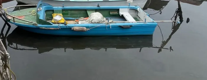 Barco em bom estado