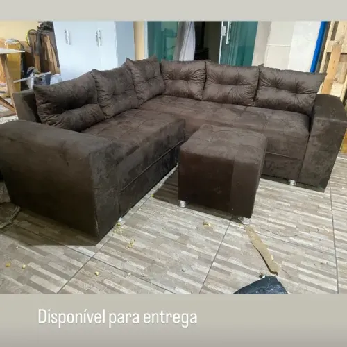 Sofá de canto. Tamanho 2 x 2