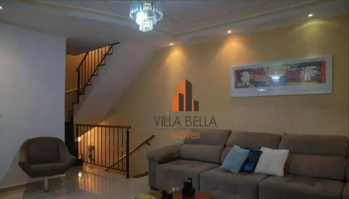 Sobrado com 3 quartos para alugar, 240 m² por R$ 5.180/mês - Jardim Utinga - Santo André/S