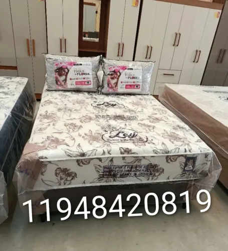 Promoção camas box casal com colchão novas pronta entrega