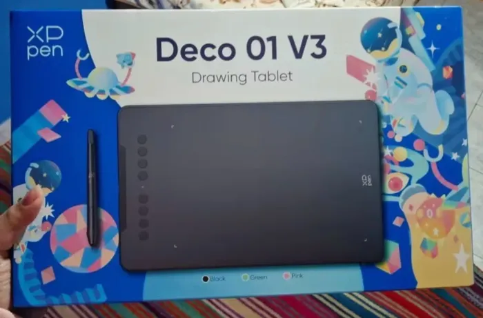 Mesa Digitalizadora Deco V1 03 Caneta ultra fina