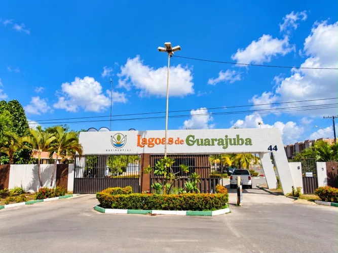 TERRENO DE 500 m² MURADO EM CONDOMÍNIO FECHADO ? GUARAJUBA ? R$ 190 MIL