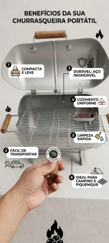 churrasqueira a bafo NOVA