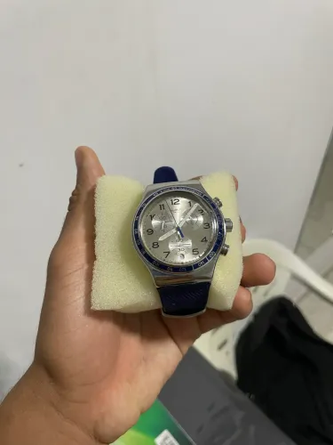 Swatch série prata rodando td