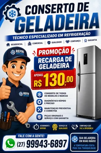 Conserto de Geladeira 