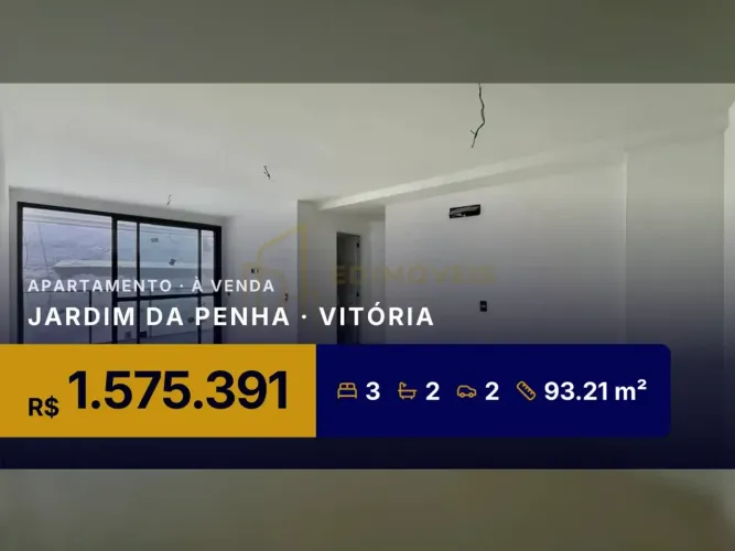 Apartamento em Jardim da Penha: 3 Suítes e Alto Padrão de Acabamento