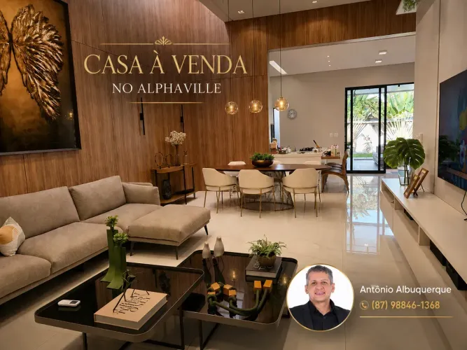CASA À VENDA NO ALPHAVILLE PETROLINA