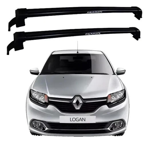 Rack De Teto Eqmax Renault Logan 4P 2015 a 2019