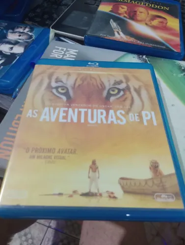 Blu Ray as aventuras de Pi 