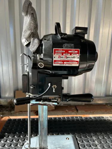 Máquina de corte faca 10 polegadas