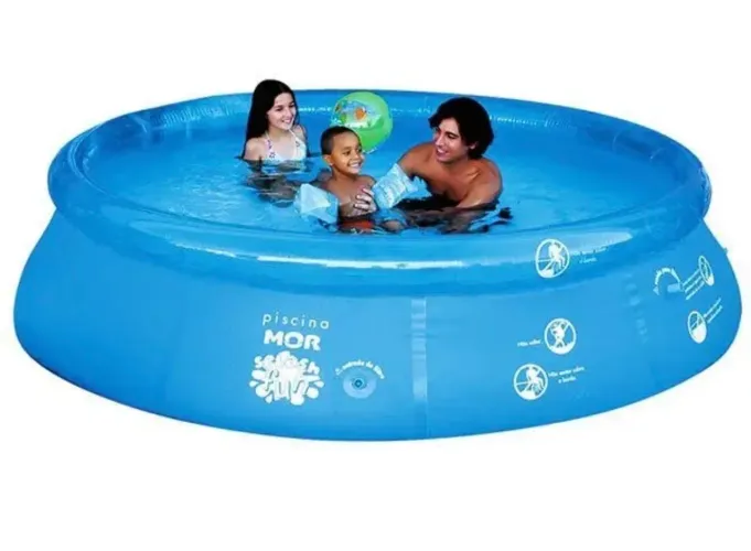 Piscina Mor inflável 4.600L - Nova - Com Garantia!