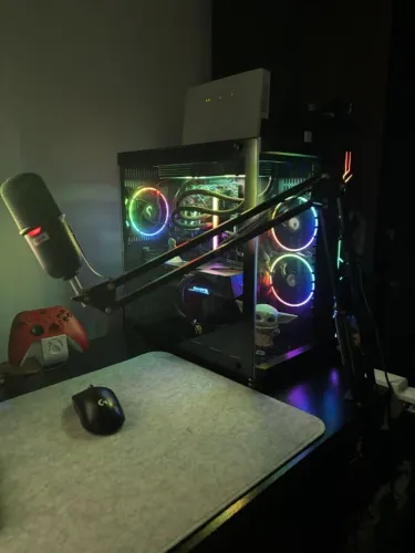 PC Gamer Ryzen 5 5500 | RX 7600 8GB | 32GB RAM | NF e Caixas Originais
