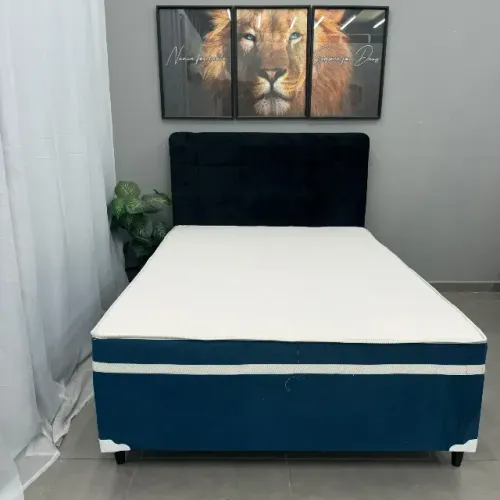 Direto da Fábrica - Cama Box Casal Com Molas Ensacadas
