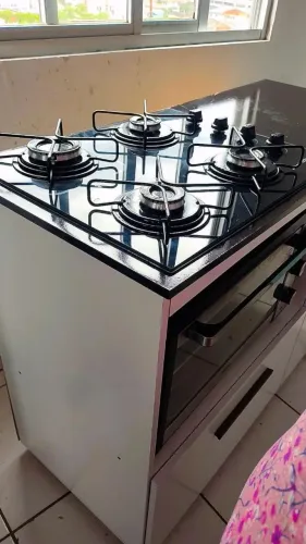 Fogão com bancada