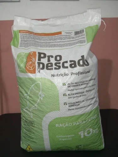ração pra peixe de açude mixto
