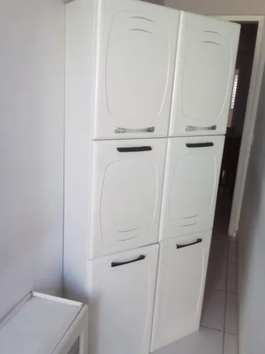 armário aéreo em aço 3 porta  mas paneleiro conservado