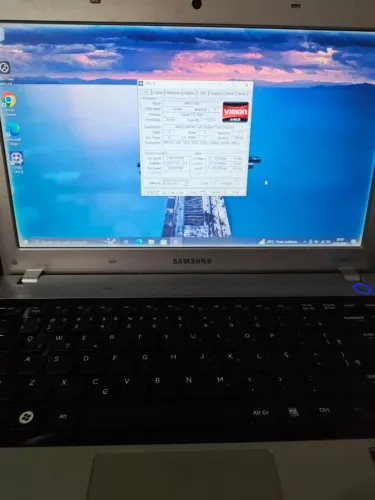 Notebook Samsung RV415 8GB RAM + SSD 128GB - Windows 10-avalio trocas