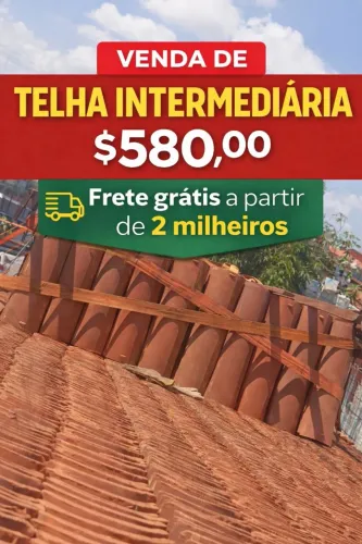 Telha intermediária 
