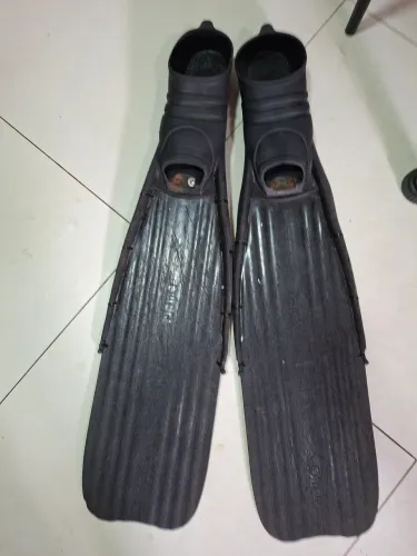 Nadadeira de mergulho longa 44/46 forma grande