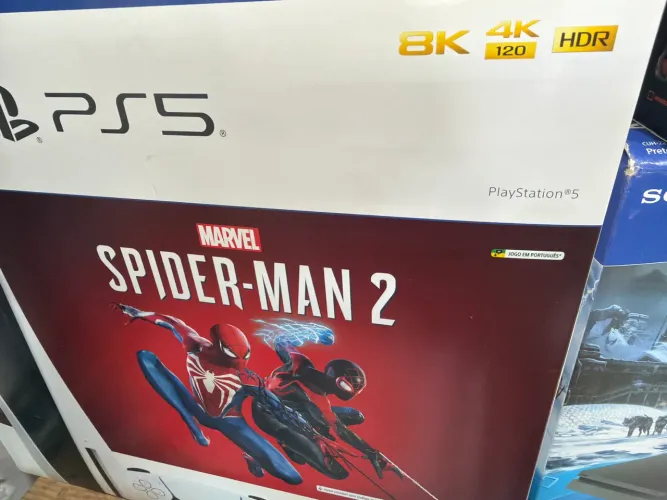 Ps5 modelo fat cfi 1214a ultimo modelo controle e jogo perfeitos sem marcas 