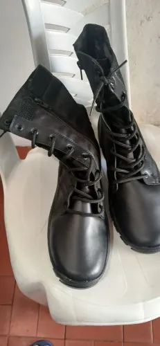 Coturno militar super confortável 