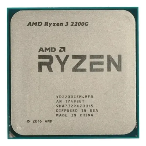 Ryzen 3 2200G AM4 com Vídeo Integrado Vega 8 - Funcionando Perfeitamente