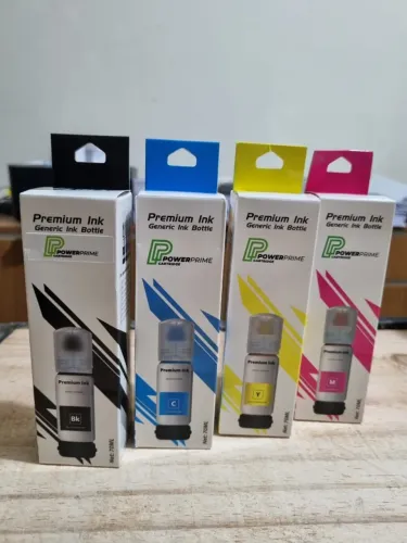 Kit 4 Tintas para Epson 544  504 Para EcoTank L3150 L3250 L3110 L1110