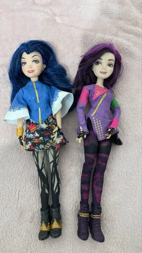 Bonecas descendentes original Disney mal e Evie