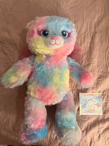 Pelúcia Build a Bear Urso Fada