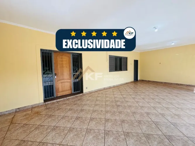 Casa com 5 quartos e Churrasqueira, no Bairro Jardim Independência, Ribeirão Preto- SP