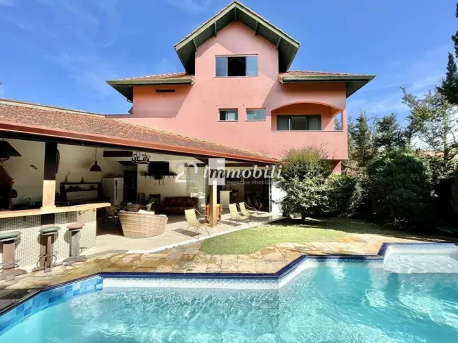 Casa à venda em Cotia, Granja Viana, com 4 suítes, com 407.39 m², Condominio São Paulo II