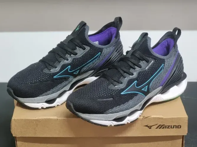 Tênis de Corrida Mizuno Wave Endeavor 38 Preto Violeta