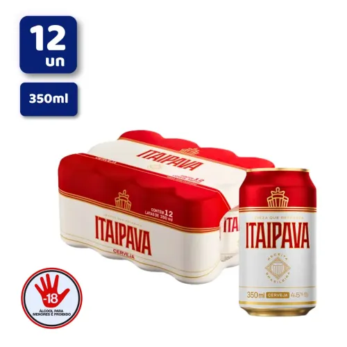 Cerveja Itaipava 350ml 12und