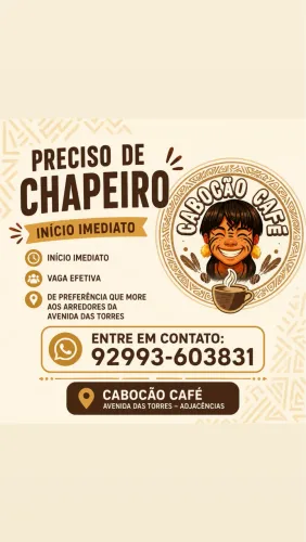 Chapa pra chapeiro