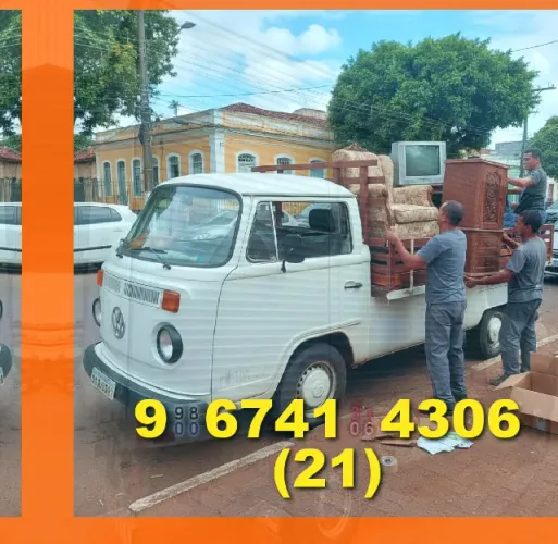 Mudança facilitada! Frete rápido e seguro para você, entre em contato!